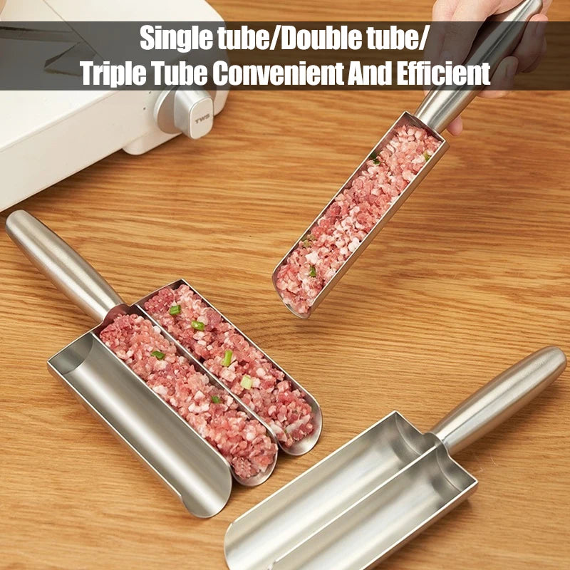 304 Stainless Steel Meatball Scoop Easy-Release Non-Stick Fish