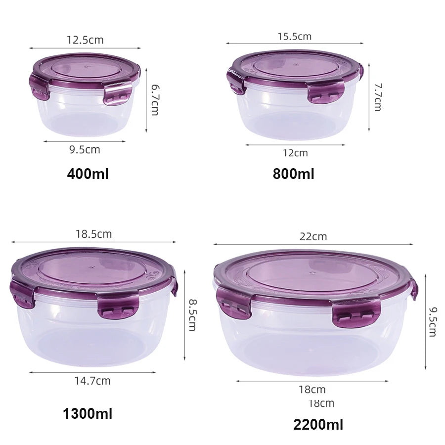 Fridge Organizer Food Storage Containers Fresh Fruit Refrigerator