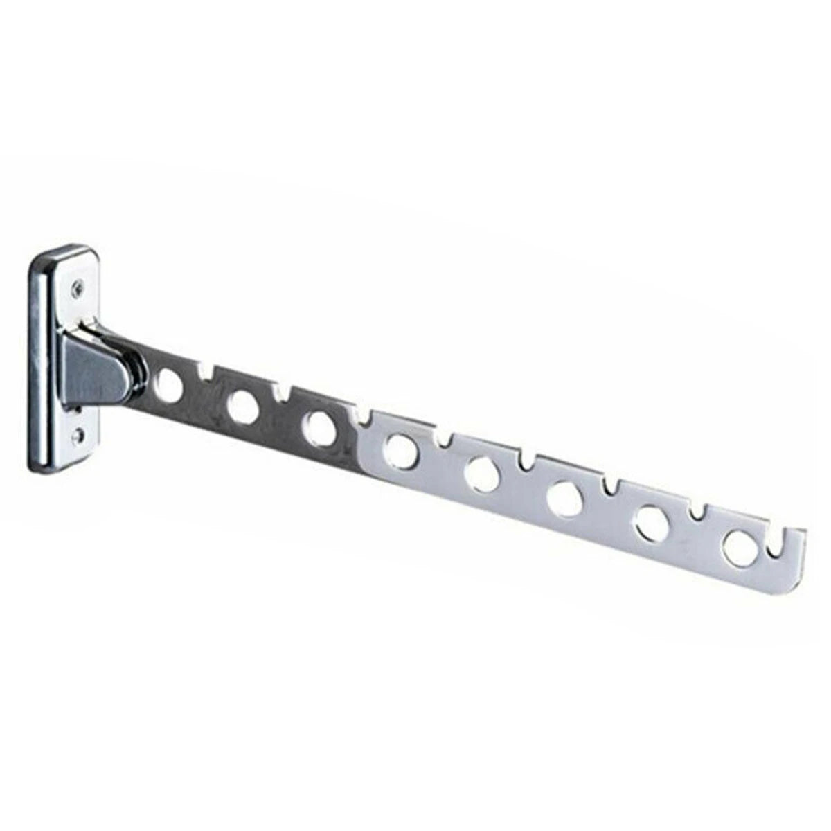 8/10 Holes Stainless Steel Clothes Hooks Wall Mounted