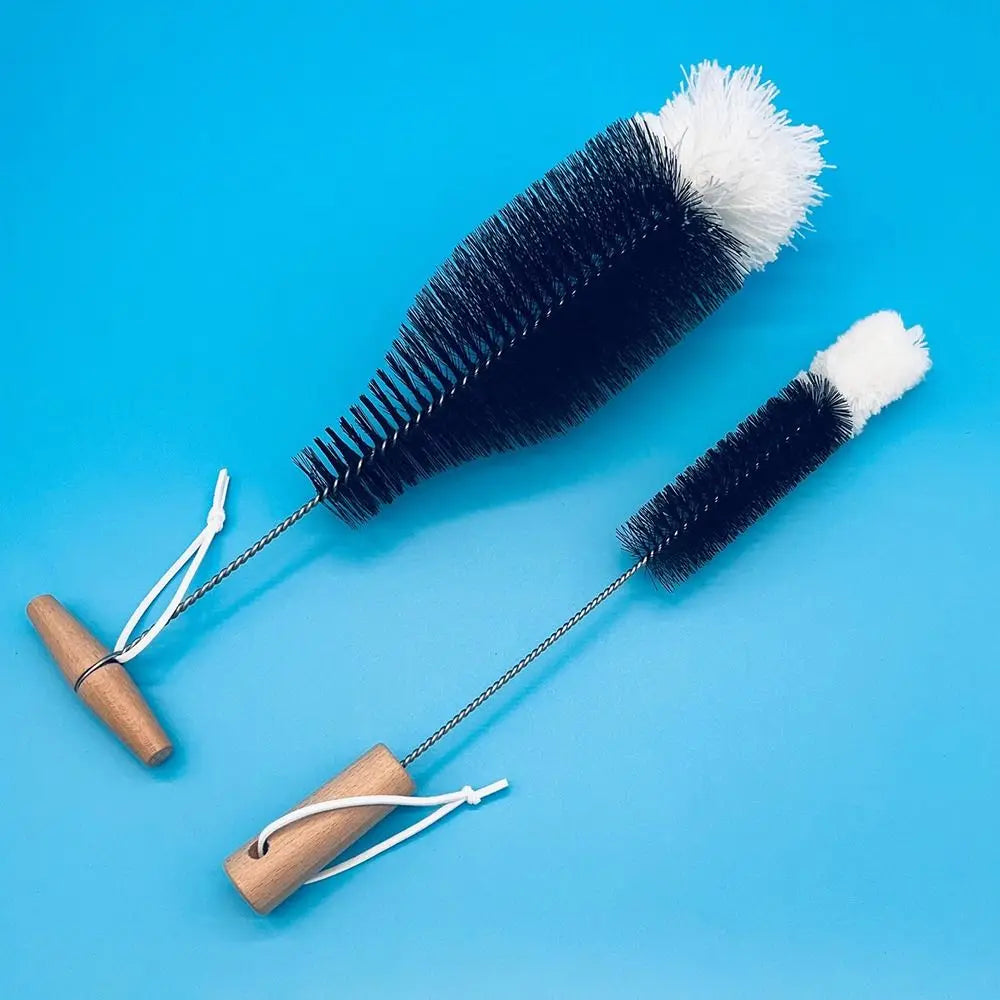 Soda Stream Bottle Brush Beechwood Handle Glassware Jars