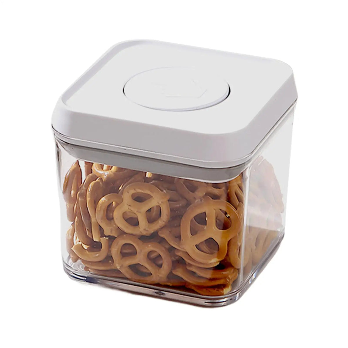 Cereal Container Airtight Jars Clear Stackable Sealed Jar