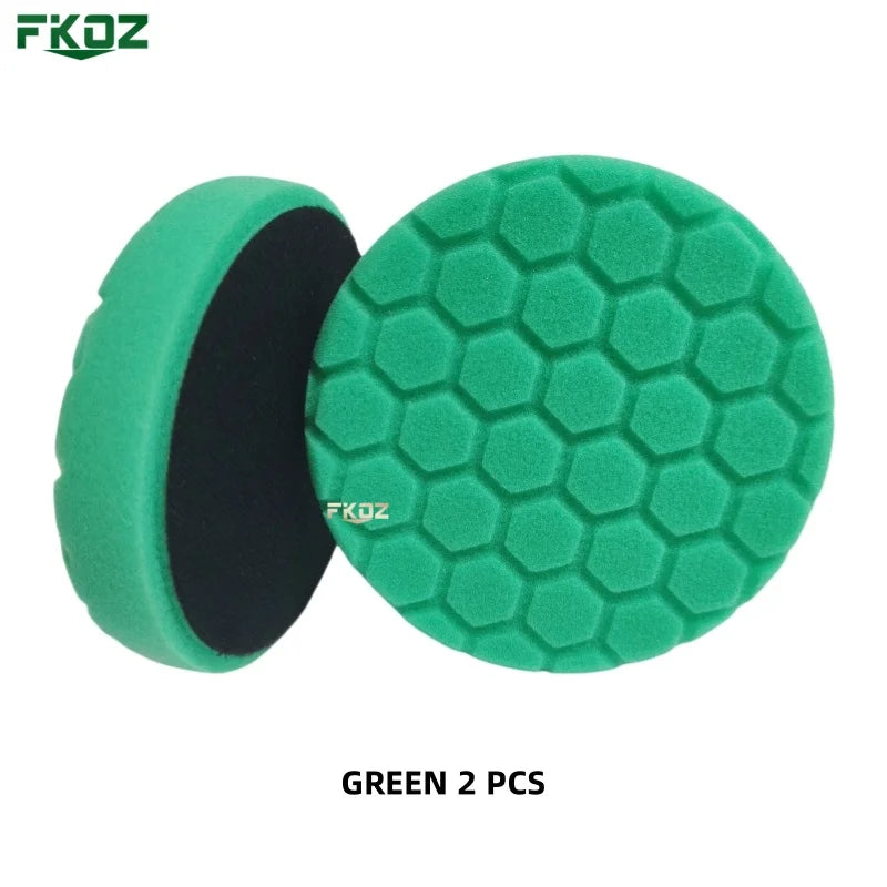 6/7 Inch Sponge Car Polisher Waxing Pads Buffing