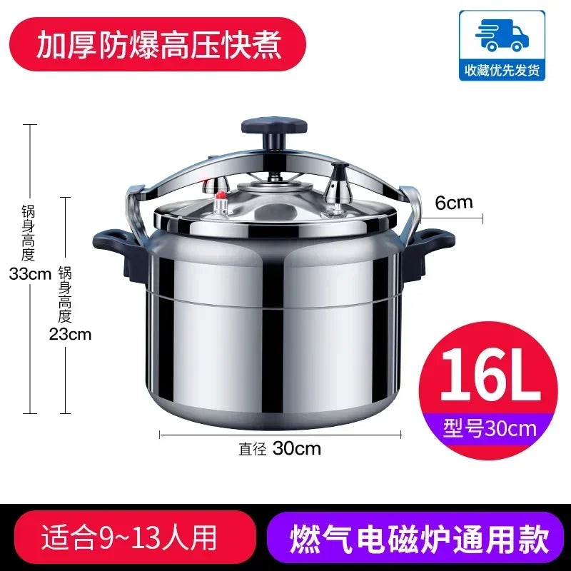 50l Commercial Pressure Cooker Thickened Large Capacity Gas