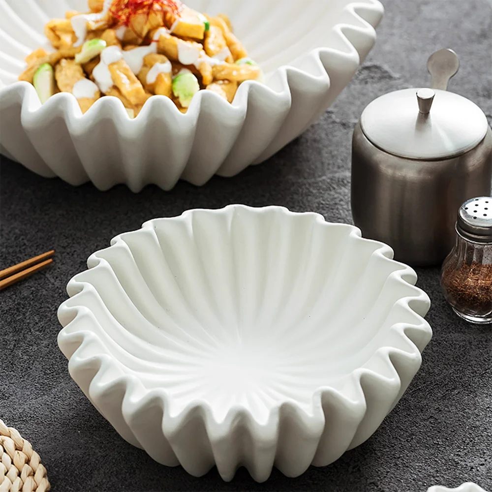 Silicone Mold Lotus Leaf Edge Bowl Diy Resin/Cement