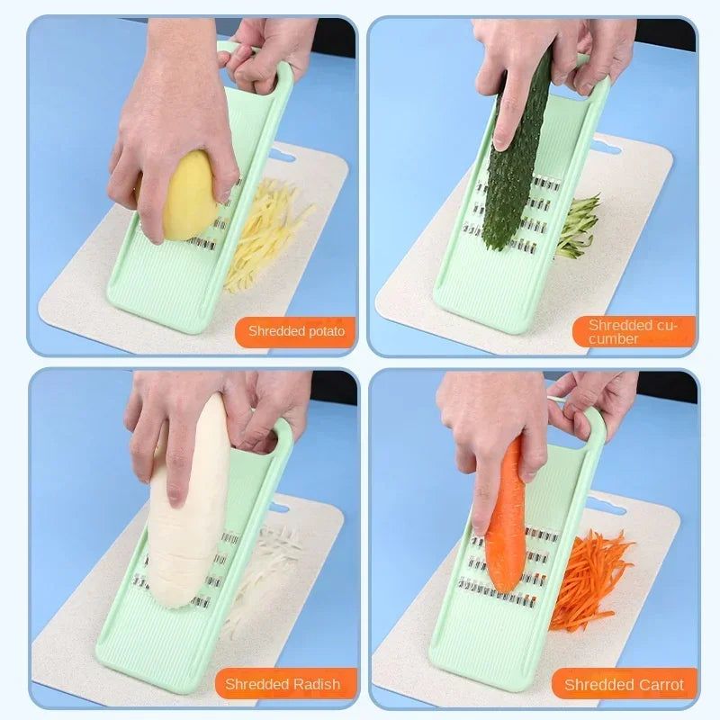Potatoes Carrots Cucumbers Slicer Stainless Steel Shredder