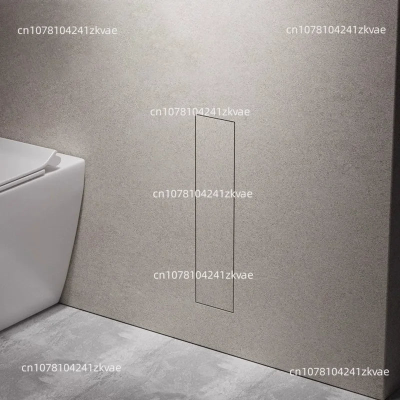 Stainless Steel Wall Mounted Hidden Cabinet Bathroom Toilet