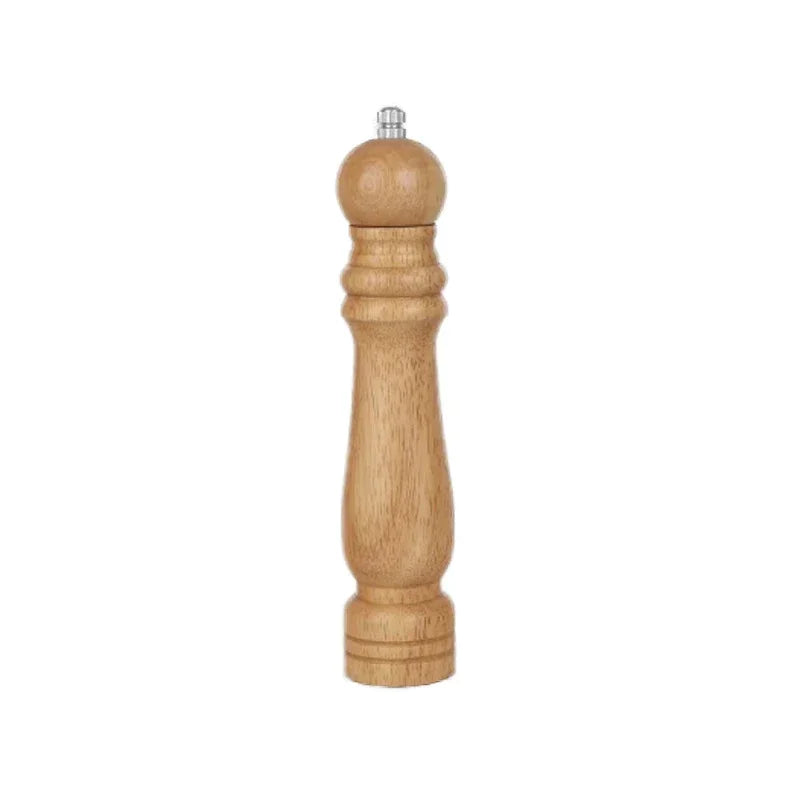 Salt Pepper Grinder Solid Wood Spice Pepper Mill