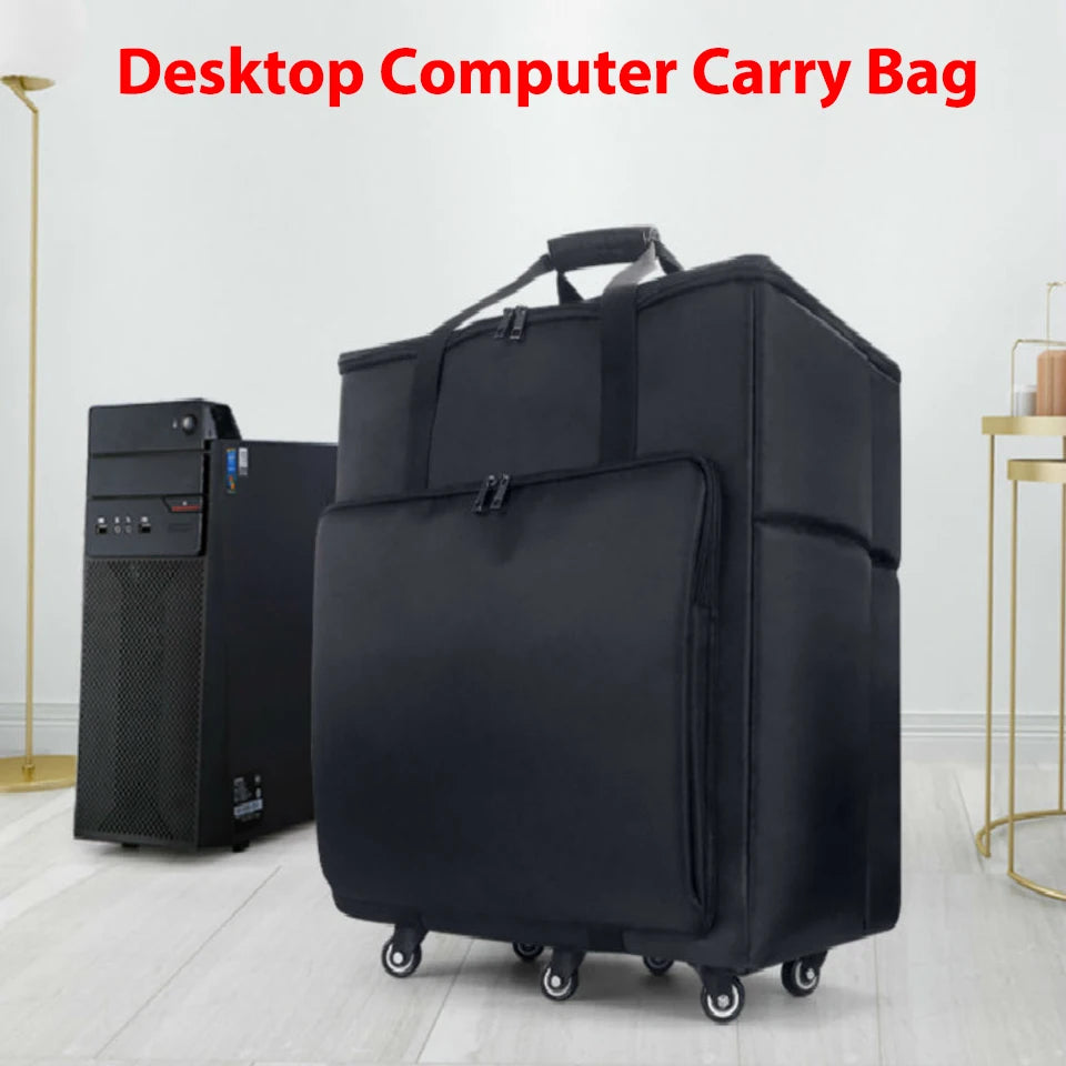 Desktop Gaming Pc Computer Bag Travel Carrying Case