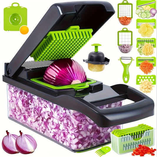 16 In Food Chopper Vegetable Chopper Onion Chopper