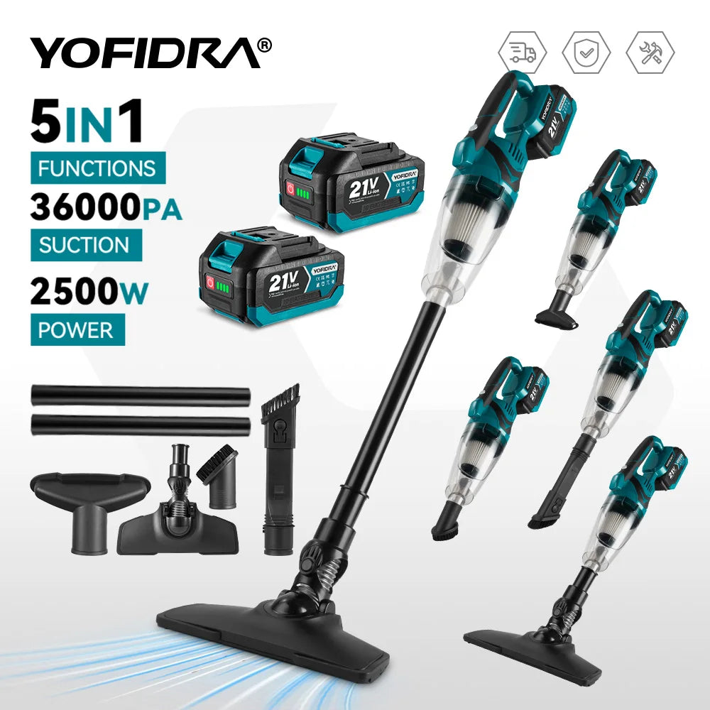 Yofidra Cordless Handheld Vacuum Cleaner Fit Powerful