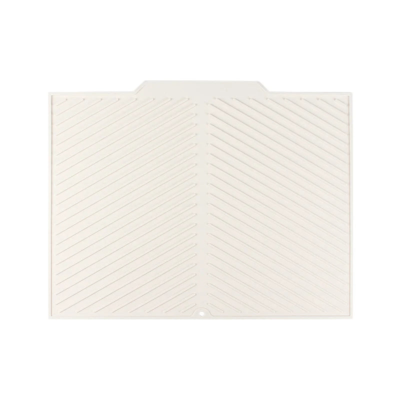 Dish Drying Mat-Silicone Drying Pad Counter Non-Slip Drain