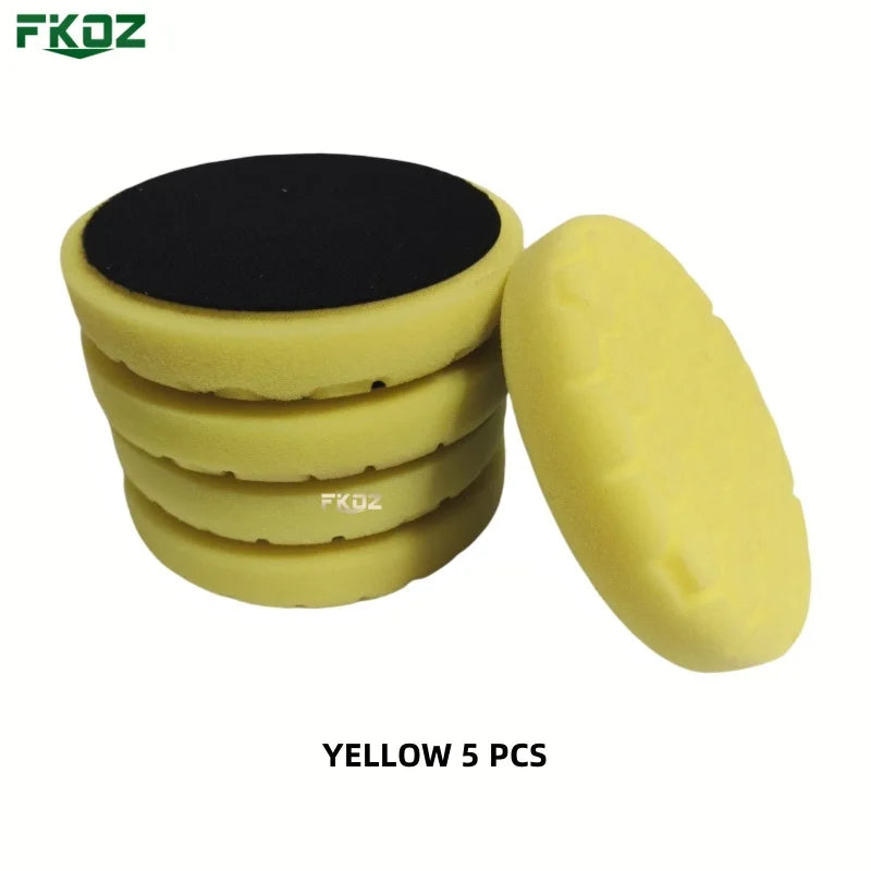 6/7 Inch Sponge Car Polisher Waxing Pads Buffing