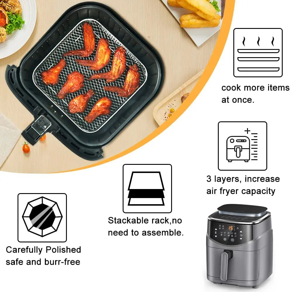 Baking Tray Oil Frying Baking Pan Non-Stick Chips