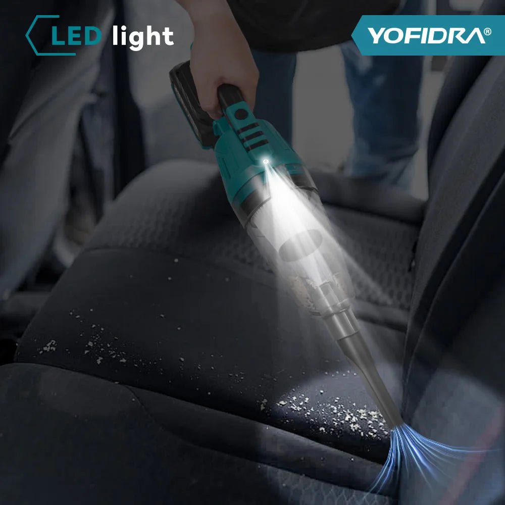 Yofidra 12kpa Electric Vacuum Cleaner Cordless 1500w Cleaner