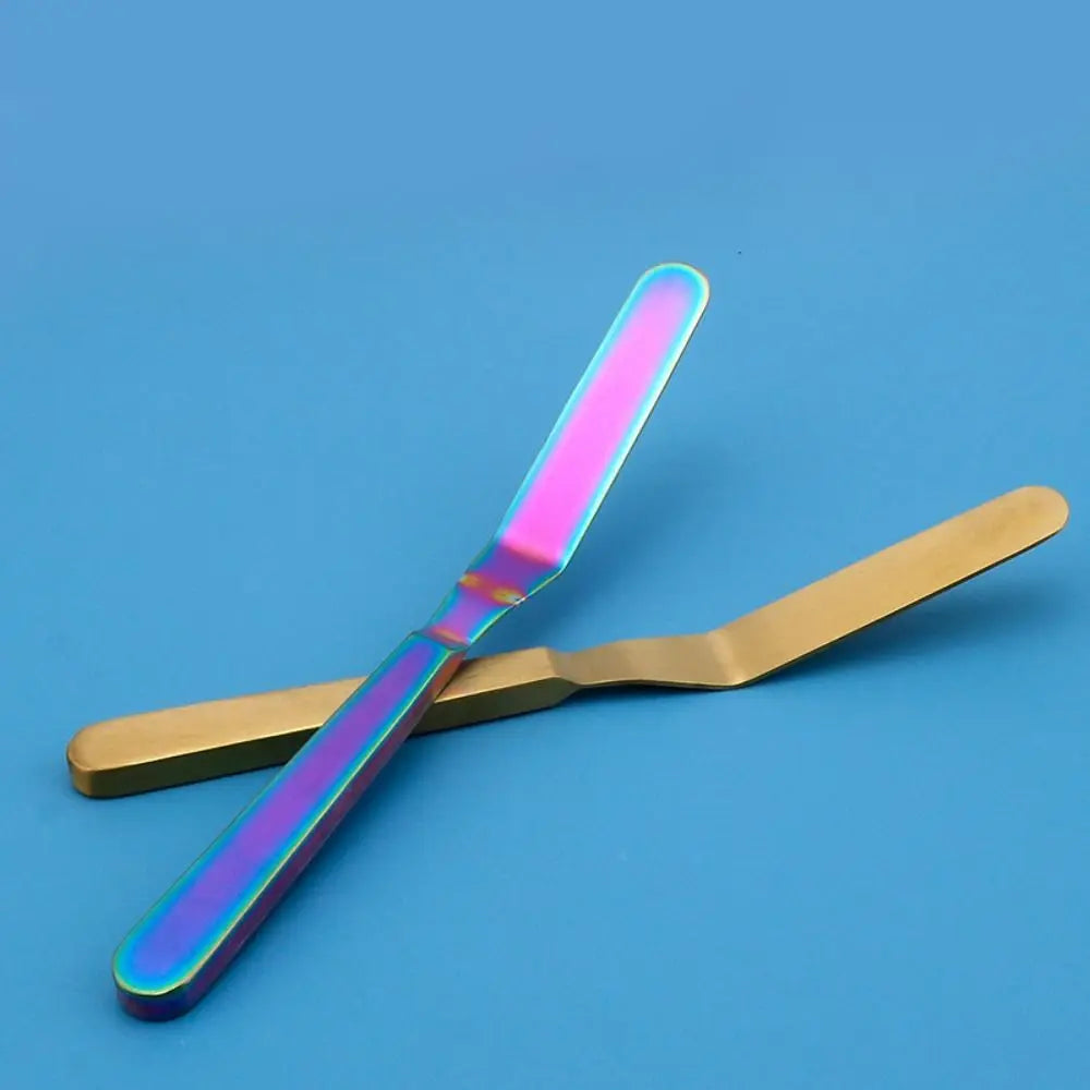 Stainless Steel Butter Scraper Inch Comfortable Grip Cake
