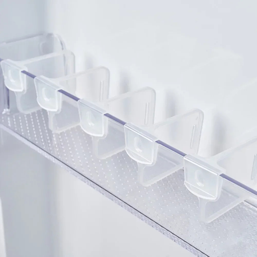 Refrigerator Organizer Shelf 4/6/8 Pieces Items Shelves