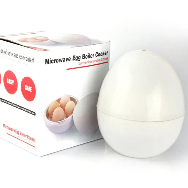 Capacity Eggs Microwave Egg Steamer Boiler Cooker Easy