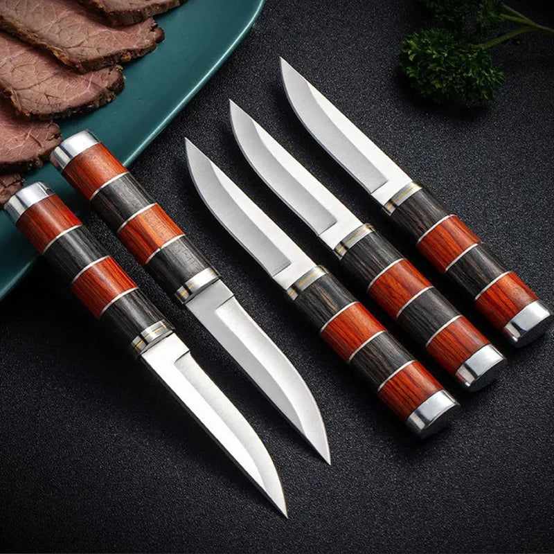 Knife Stainless Steel Chef Butcher Fishing Fillet Knife