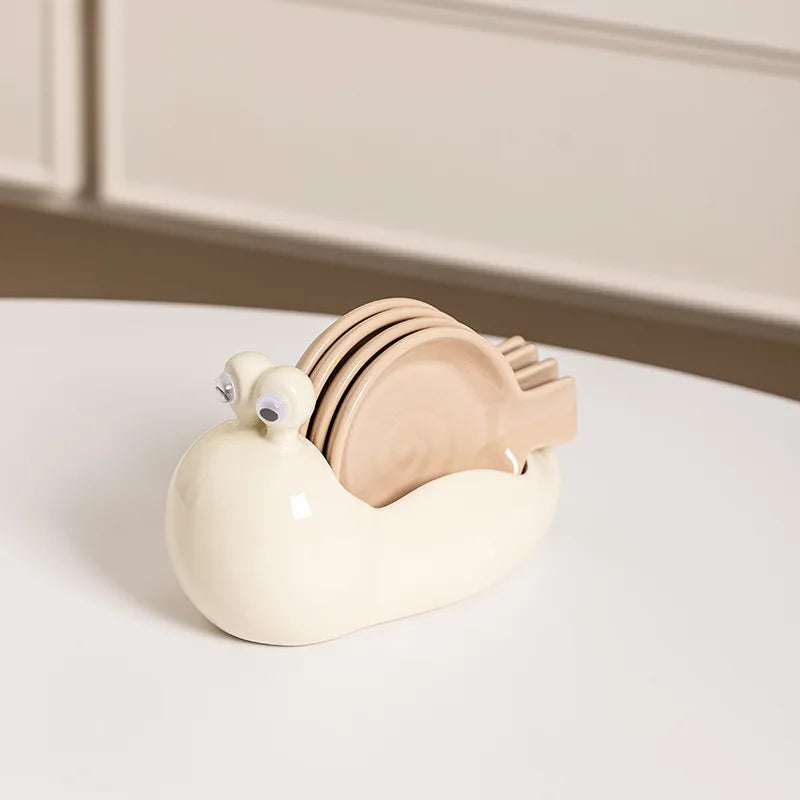 Snail Ceramic Small Dish Flavor Dish Pot Dipping