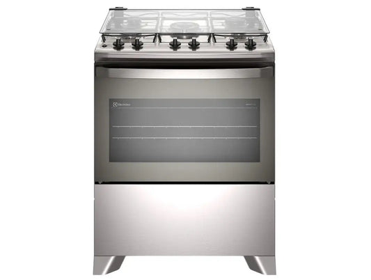 Electrolux 5-Burner Stainless Steel Gray Efficient Fe5ig Cooker