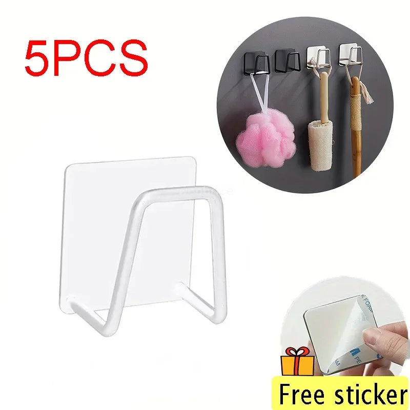 Sponge Holder Sink Stainless Steel Sink Shelf Adhesive