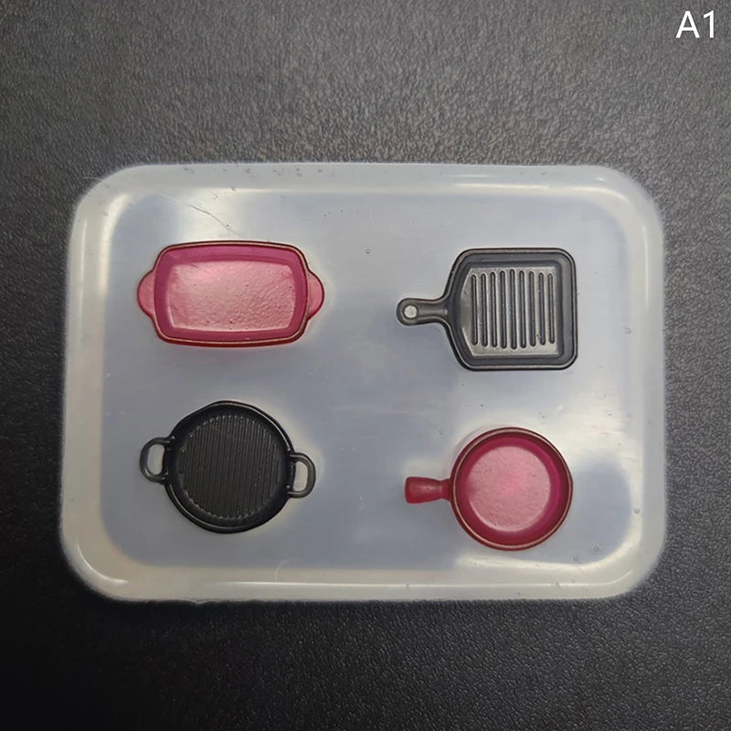 Dollhouse Baking Tray/Storage Tank/Mug Silicone Mold Dollhouse