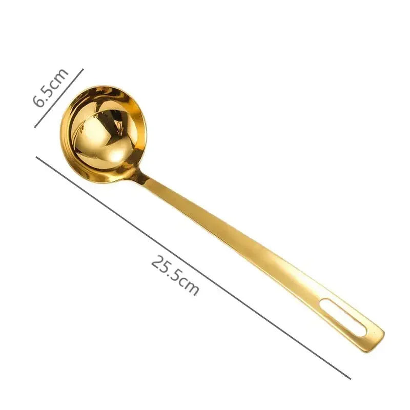 Stainless Steel Tableware Golden Pot Colander Bbq Grilling