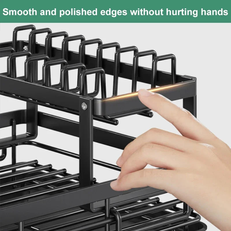 Dish Drying Rack Counter Large Dish Rack Drainboard