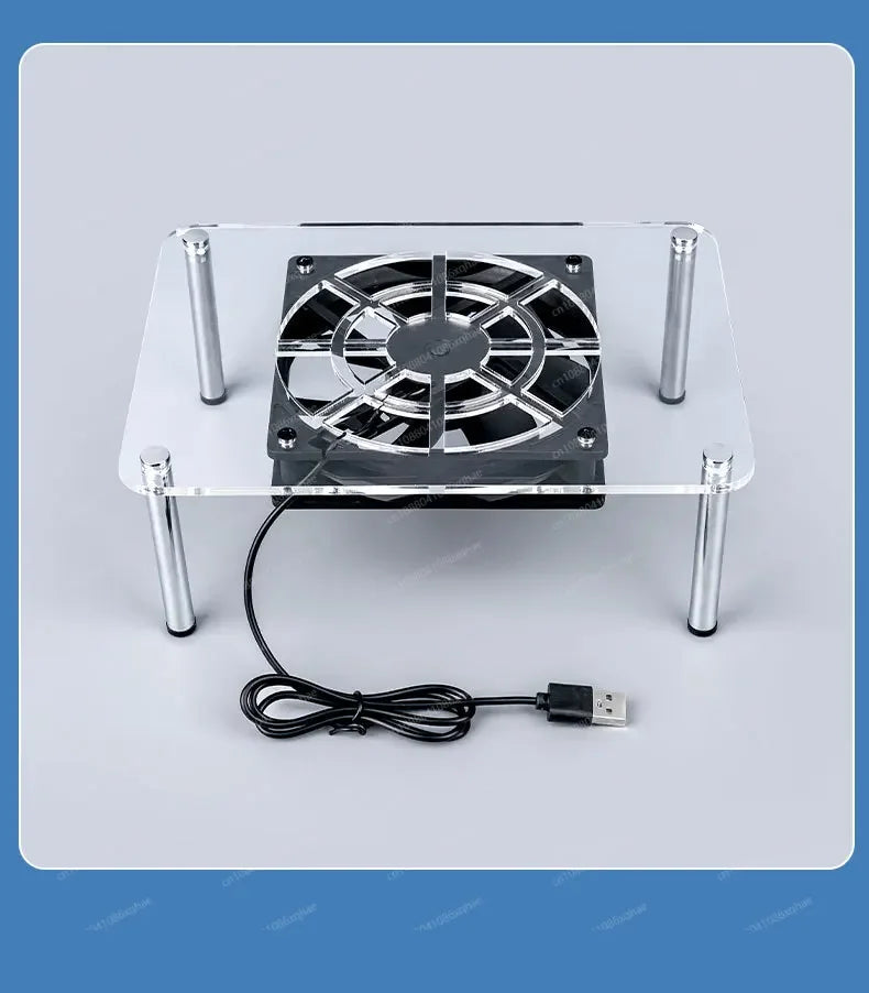 Mesh Design Cooling Rack 12cm Usb Fan -