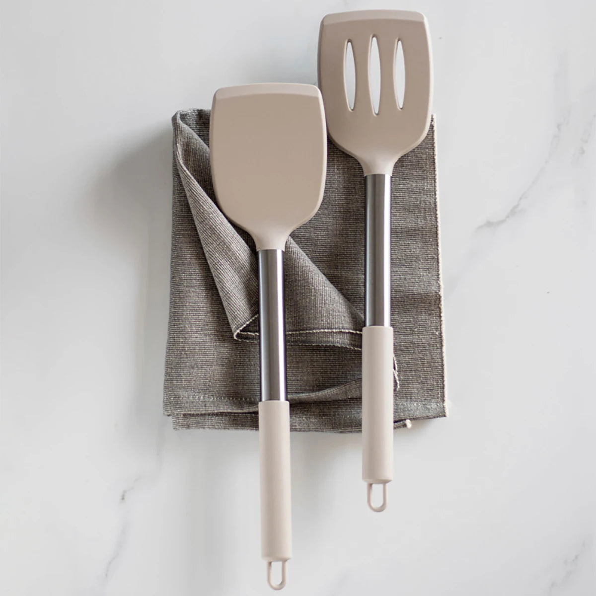 2pcs Stir Fry Spatula Steak Spatula Cooking Utensils