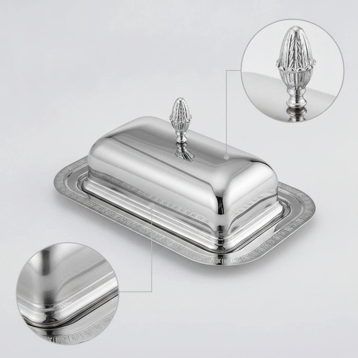Butter Dish Lid Dishwasher Safe Butter Dish Cover