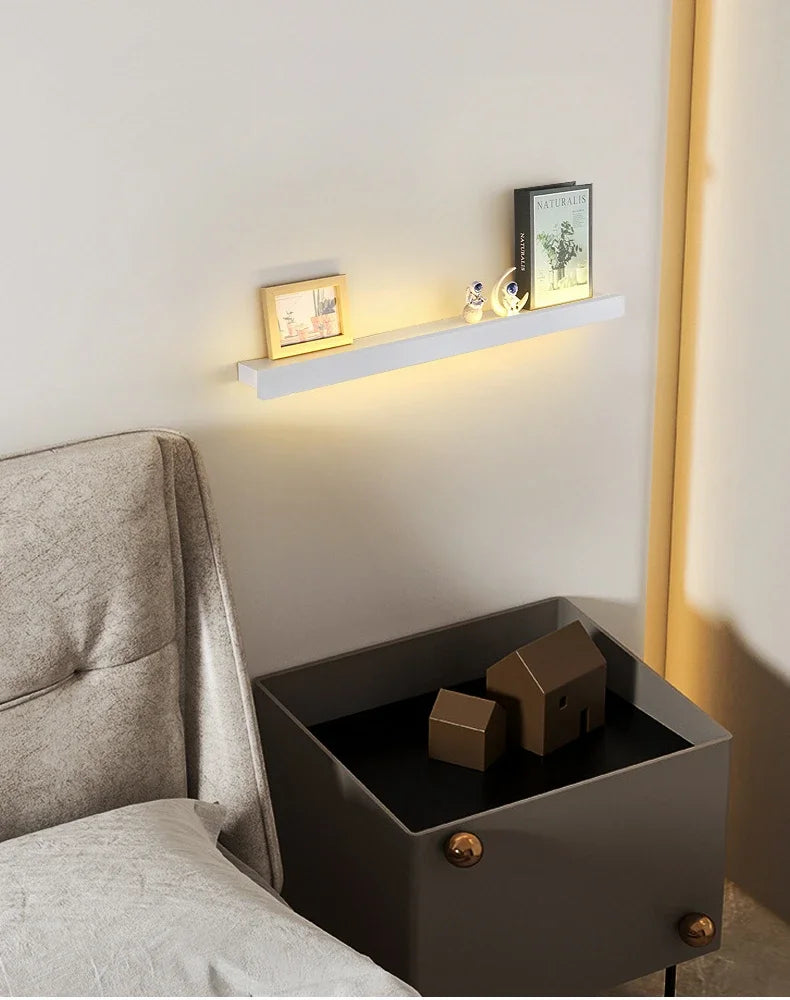 Modern Led Wall Lights Storage Rack Wall Lights