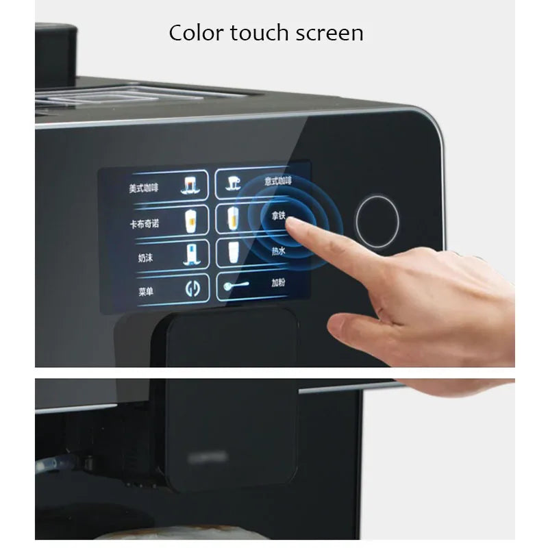 220v Fresh Ground Coffee Machine Fully Automatic Espresso