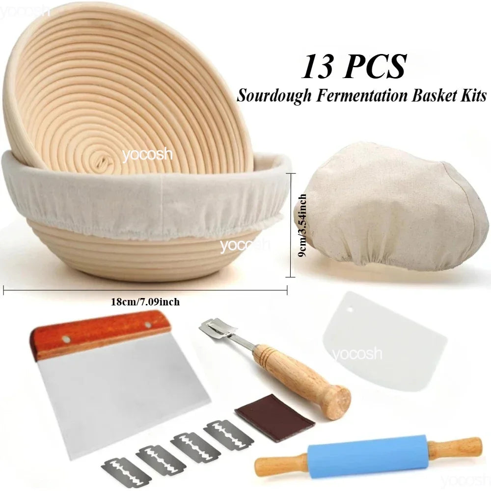 1set Professional Baking 24 Oz Sourdough Starter Jar