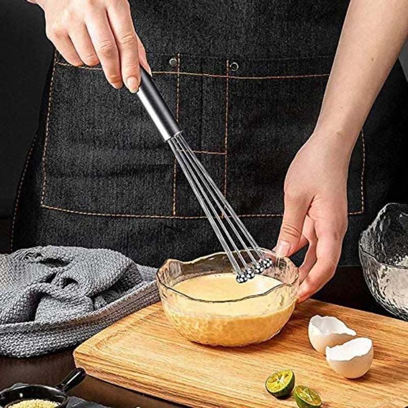 1pc Stainless Steel Ball Whisk Whisk Wire Egg