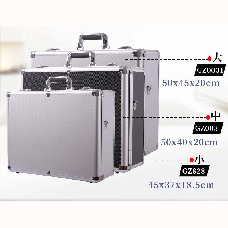 Toolbox Large Display Box Instrument Equipment Case Aviation