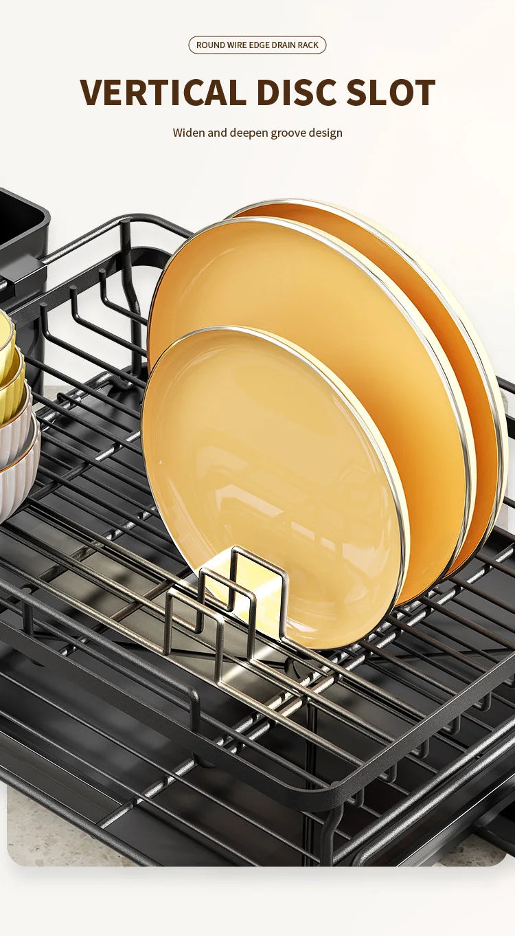 Dish Drying Rack Dish Rack Drainboard Expandable Dish