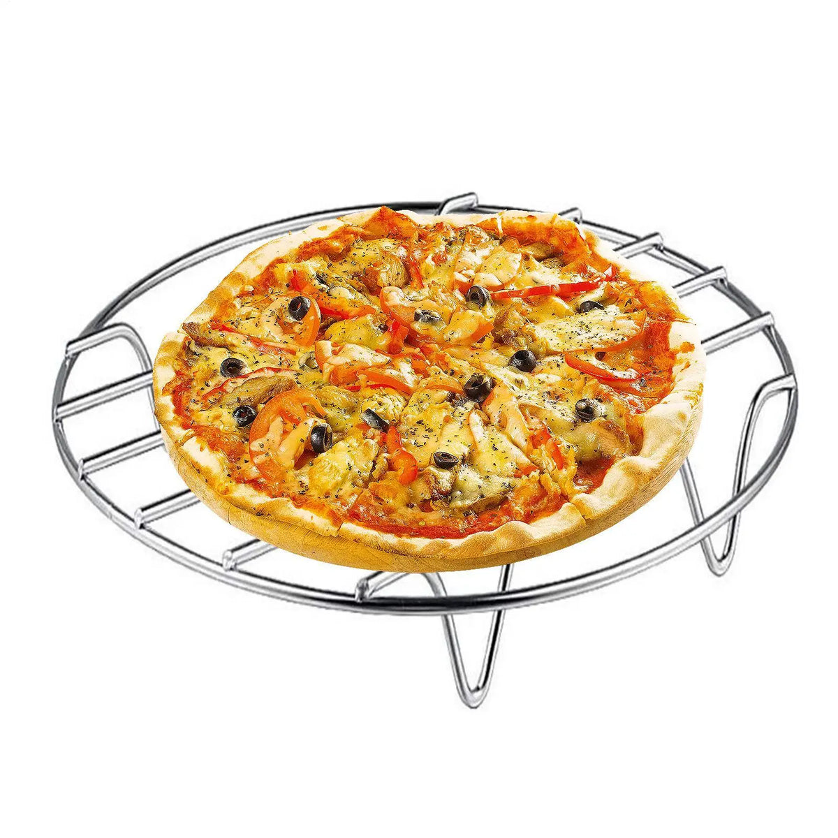 Round Cooling Rack Stainless Steel Cooking Steaming Roasting