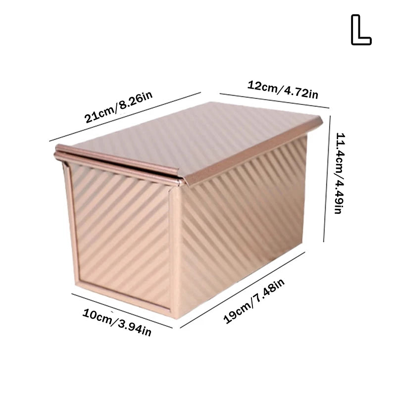 1pcs Rectangle Loaf Pan Cover Oven Baking Mould
