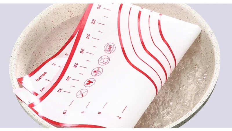 Silicone Baking Mat Rolling Kneading Pad Pastry Crepes