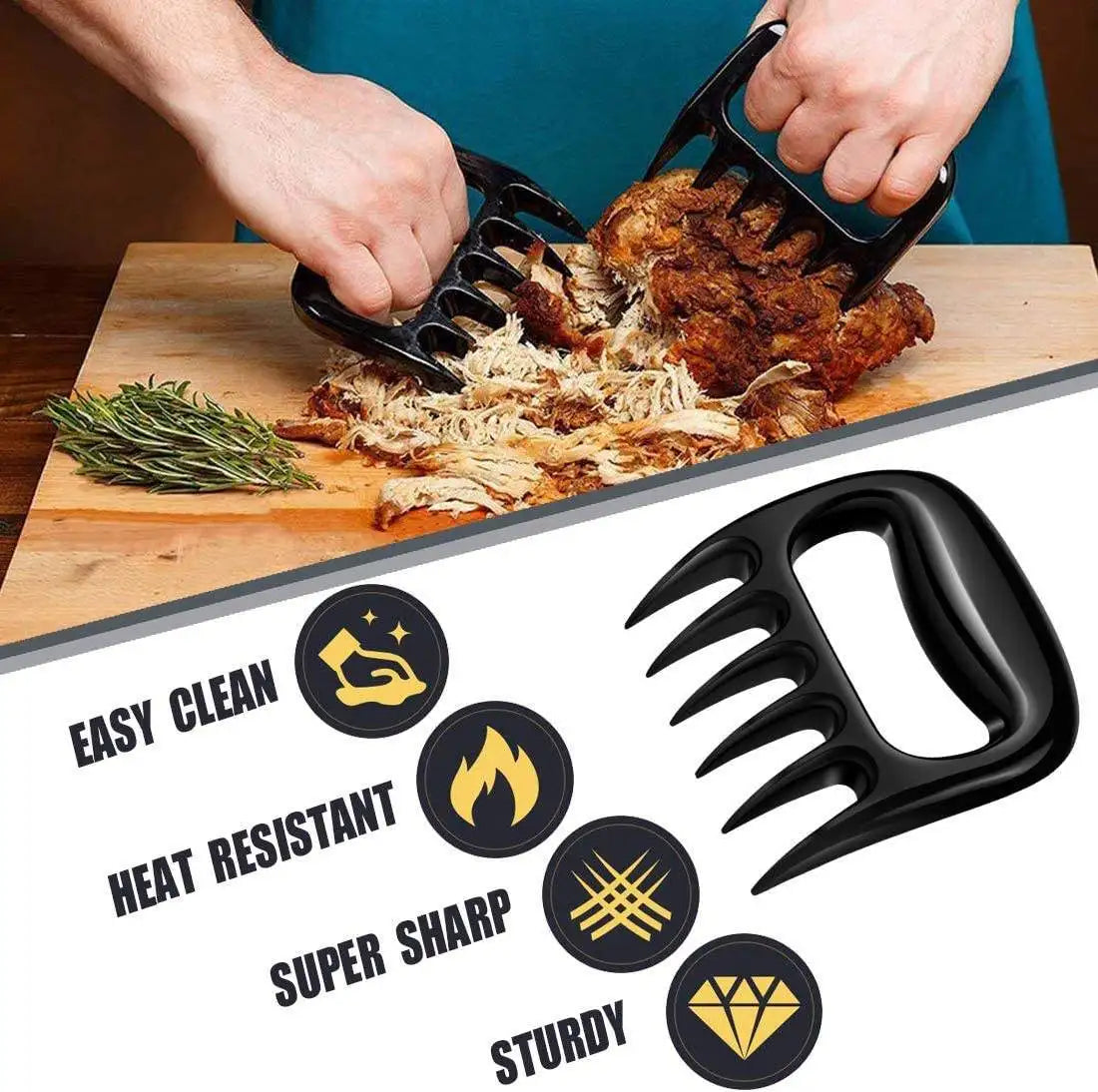 Bear Claws Barbecue Fork Pull Shred Pork Shredde