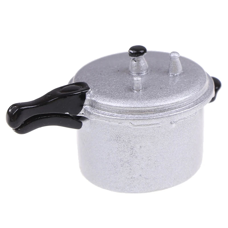 Cooking Utensil Pressure Cooker 12 Scale Dollhouse Miniature