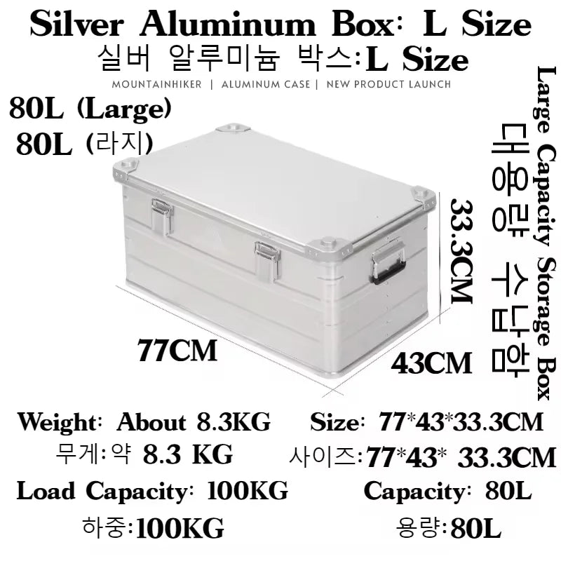 Mountainhiker 20-96l Outdoor Storage Box Camping Picnic Travel
