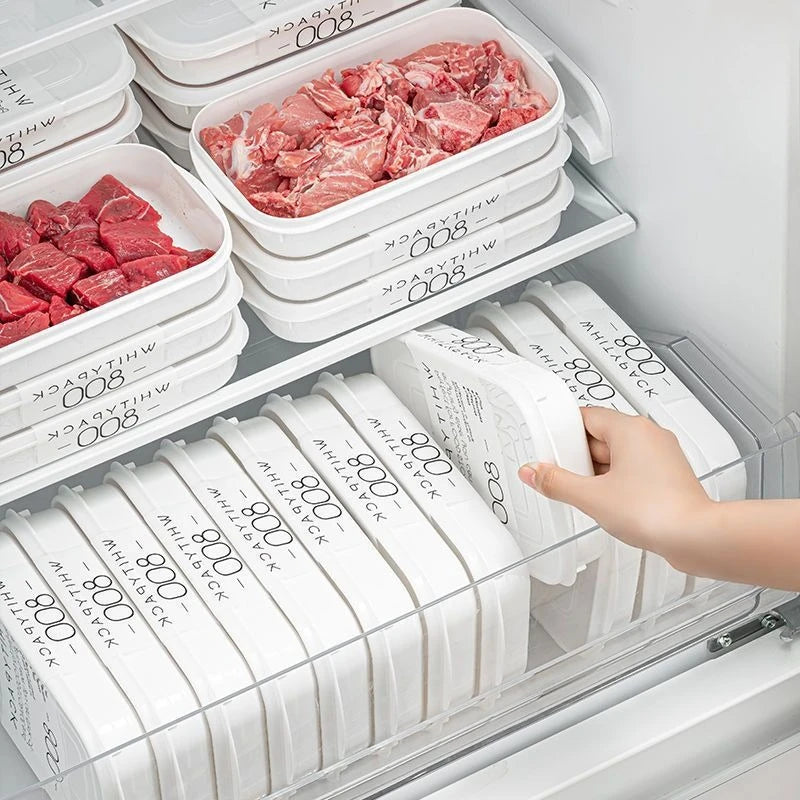 Food - Grade Meat Freezer Containers Weekly Meal