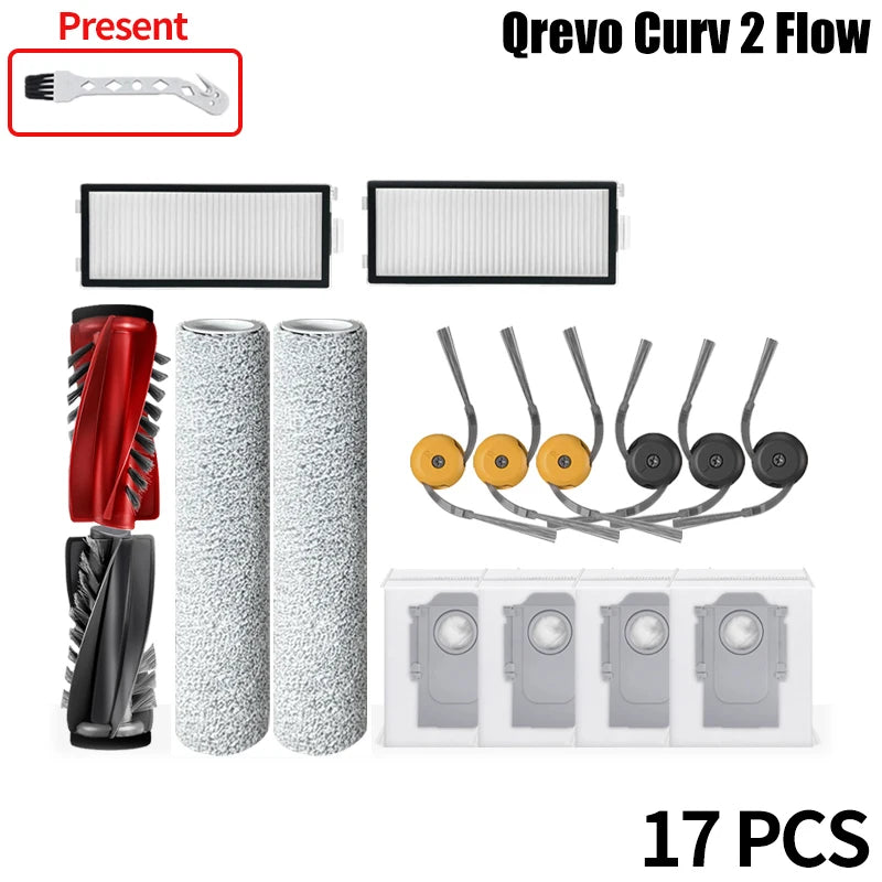 Roborock Qrevo Curv Flow Robot Vacuum Cleaner Dust