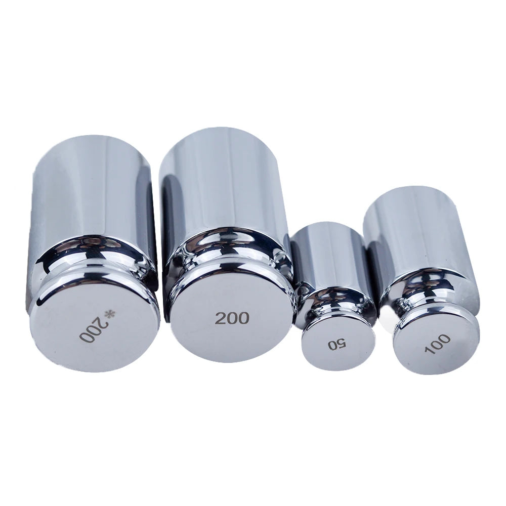 F1 Grade 24pcs 1mg-500g 304 Stainless Steel Digital