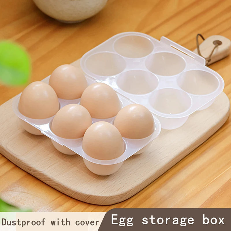 Organizer Grids Mini Egg Dispenser Holders Case Fixed