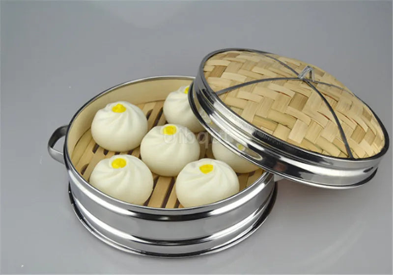 Stainless Steel Cookware Bamboo Steamer Bamboo Steamer Rice