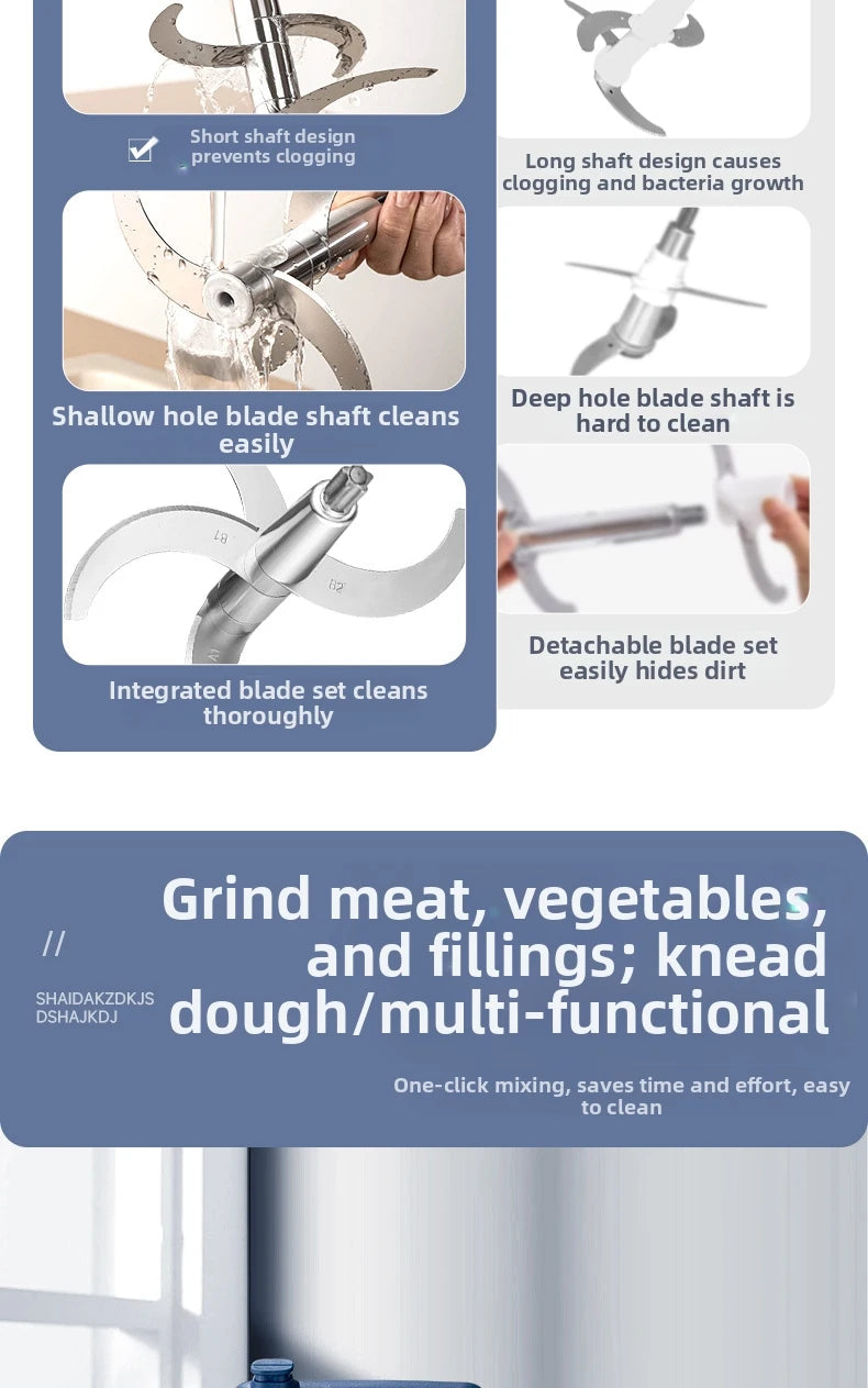 Professional 6l Commercial Meat Grinder Industrial Grade