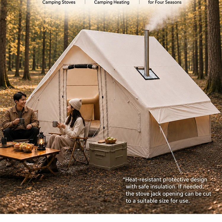 Sonuto 3m Air Tent 4-6 Person Stove Jack